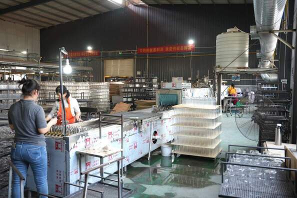 Cangzhou Yinuo Glass Products Co., Ltd. manufacturer production line